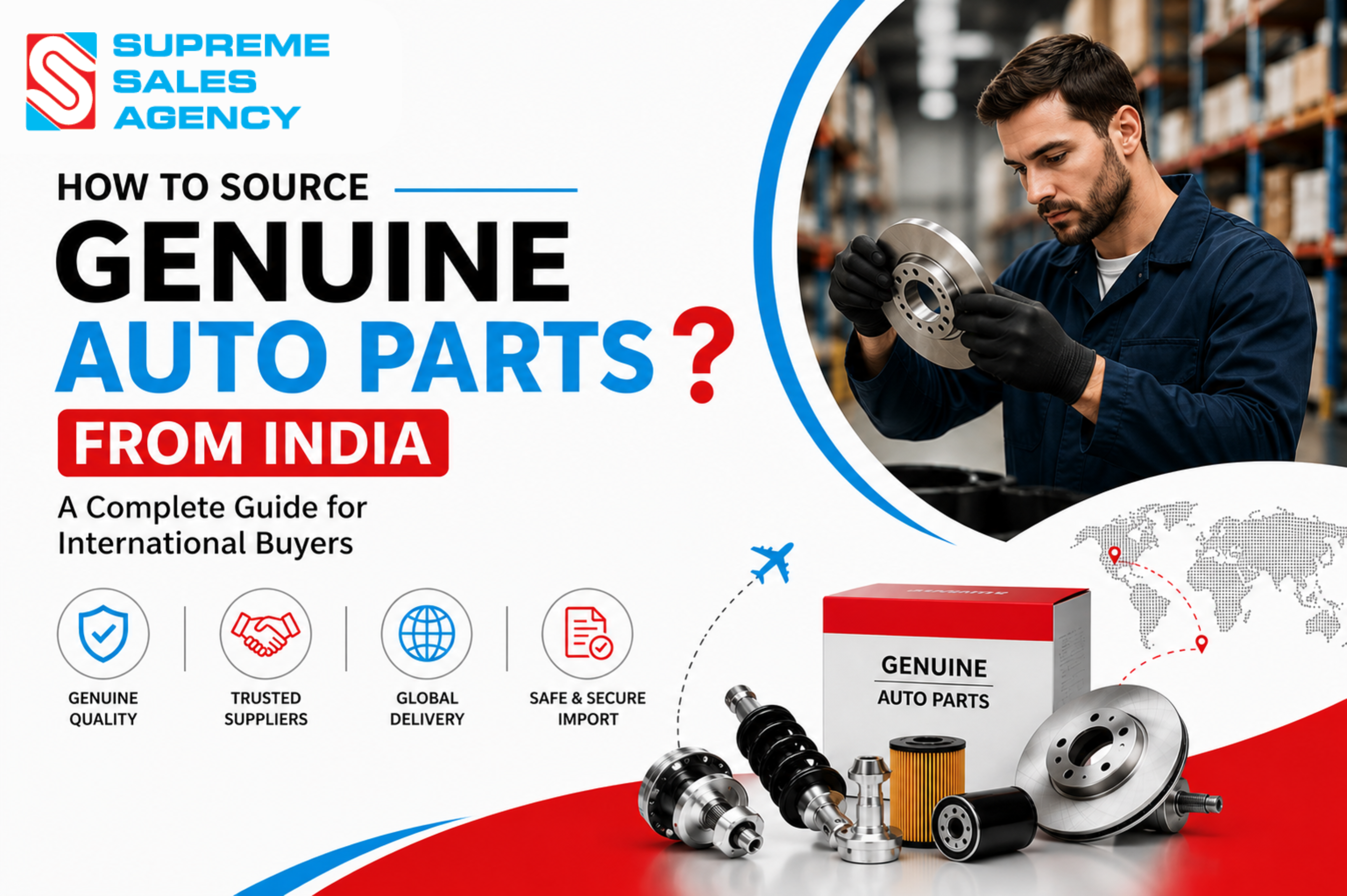 How to Source Genuine Auto Parts from India: A Complete Guide for International Buyers